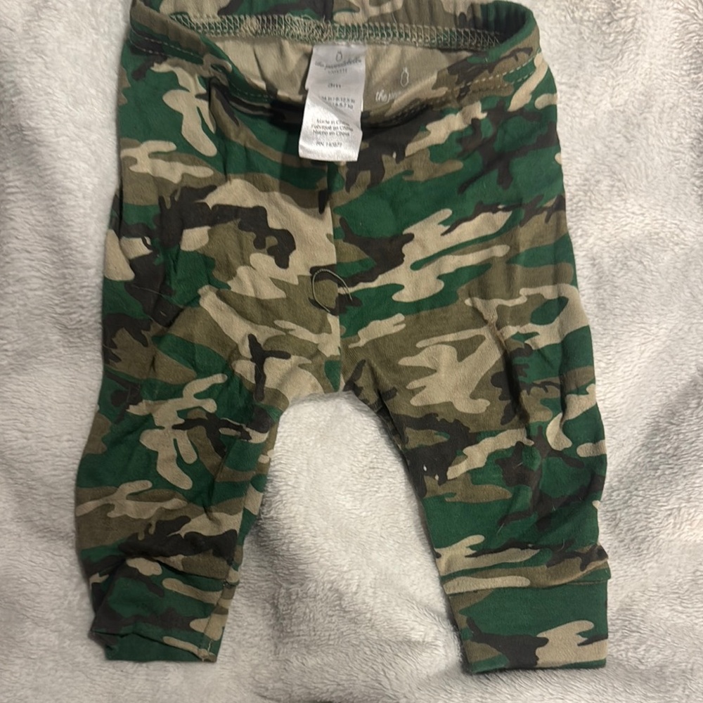 Camouflage Baby Pants